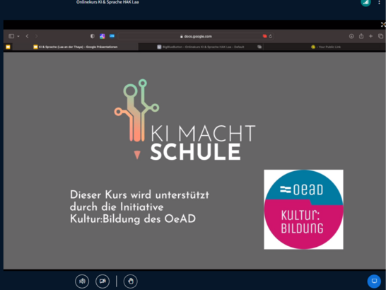 Workshop KI und Sprache