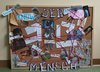 Foto einer Pinwand mit dem Titel der Mensch