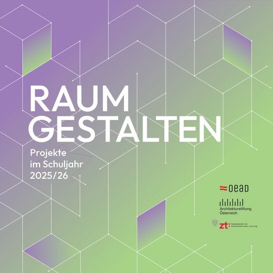 Cover Broschüre RaumGestalten 2025/26