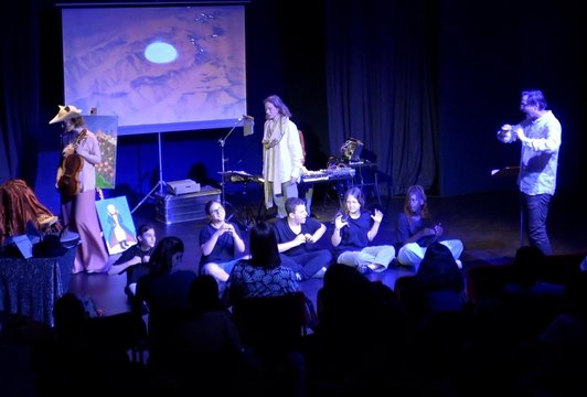 Szene aus Theateraufführung