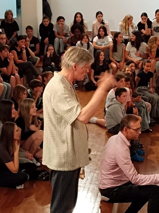 Präsentation der Workshopergebnisse im Atrium