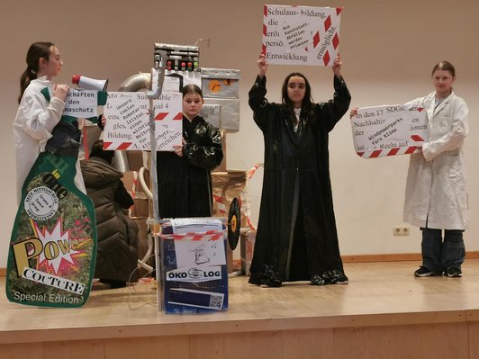 „Let`s be creative für Globale Verantwortung und Klimaschutz.“