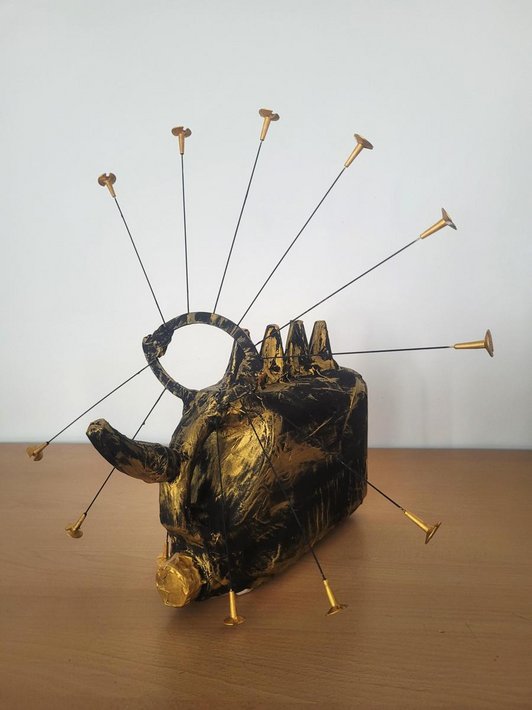 „Upcycling-Kunst-Objekte“- 6. Klassen