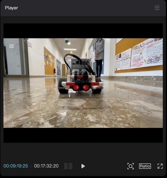 Screenshot Bereich Elektrik – Robotik
