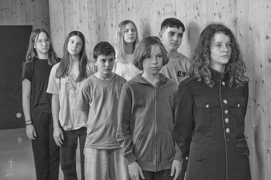 Draußen ist es schrecklich. 